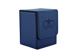 Ultimate Guard Flip Deck Case 100+ - Leatherette Dark Blue